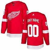 Men's Detroit Red Wings Custom Red Home 2017-2018 adidas Hockey Stitched NHL Jersey,baseball caps,new era cap wholesale,wholesale hats